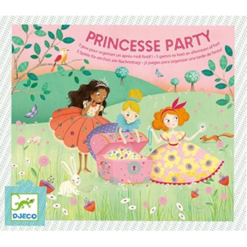Pochettes de jeux fête anniversaire Princesse - Djeco