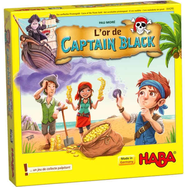 Jeux de société L'or de Captain Black - HABA