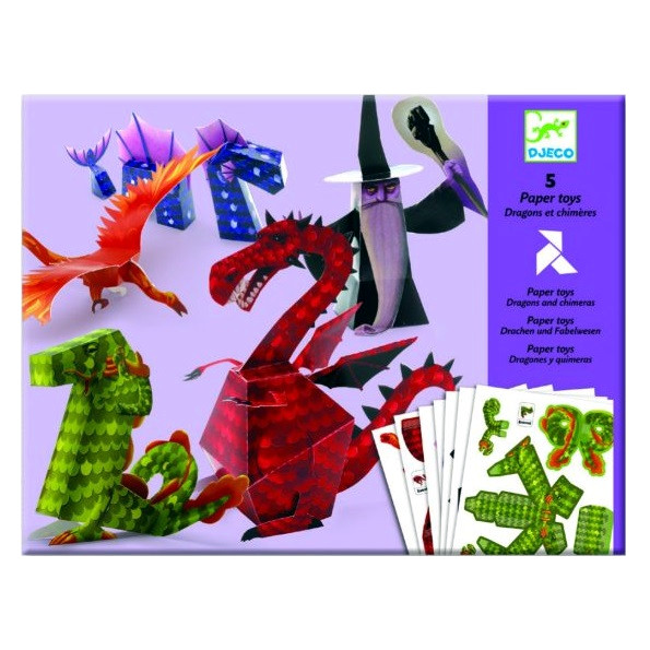 Origami Dragons et chimères - Djeco