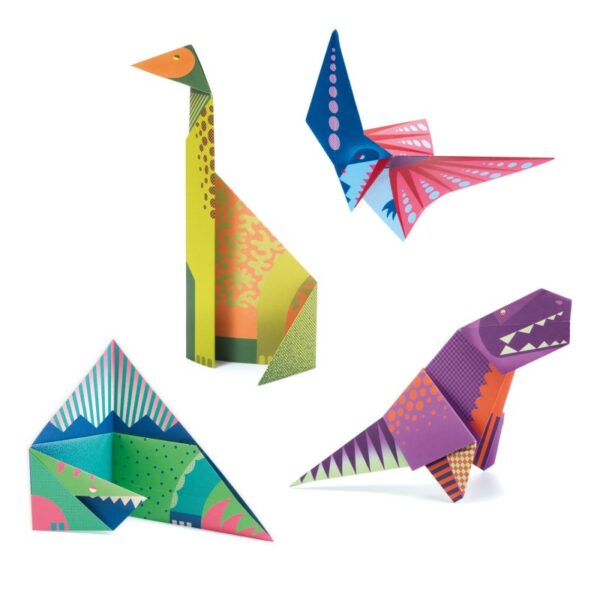 Origami Facile Dinosaures - Djeco