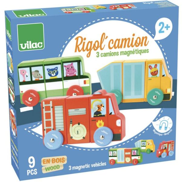 Rigol' jouets aimantés camion - Vilac