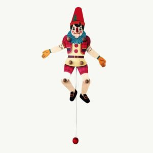 Pinocchio marionette articulée à accrocher - Bajo