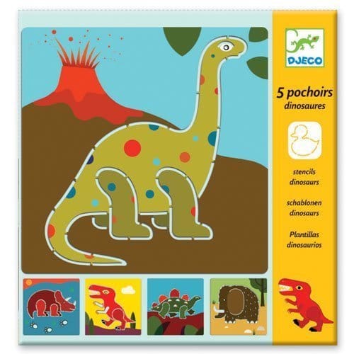 Pochoirs Dinosaures - Djeco