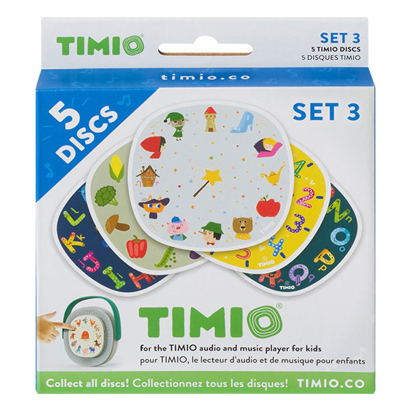 Pack de 5 disques complémentaires thème Légumes - TIMIO