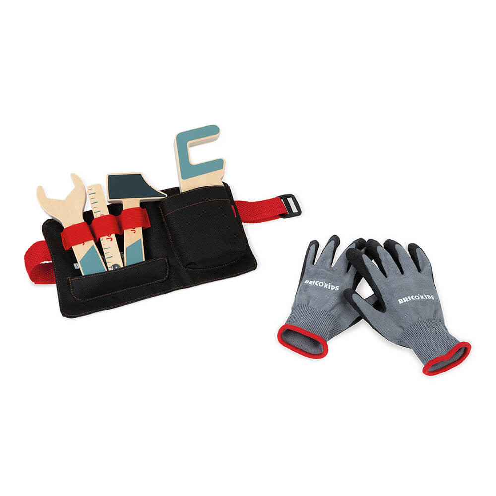 Ceinture d'outils avec gants JANOD