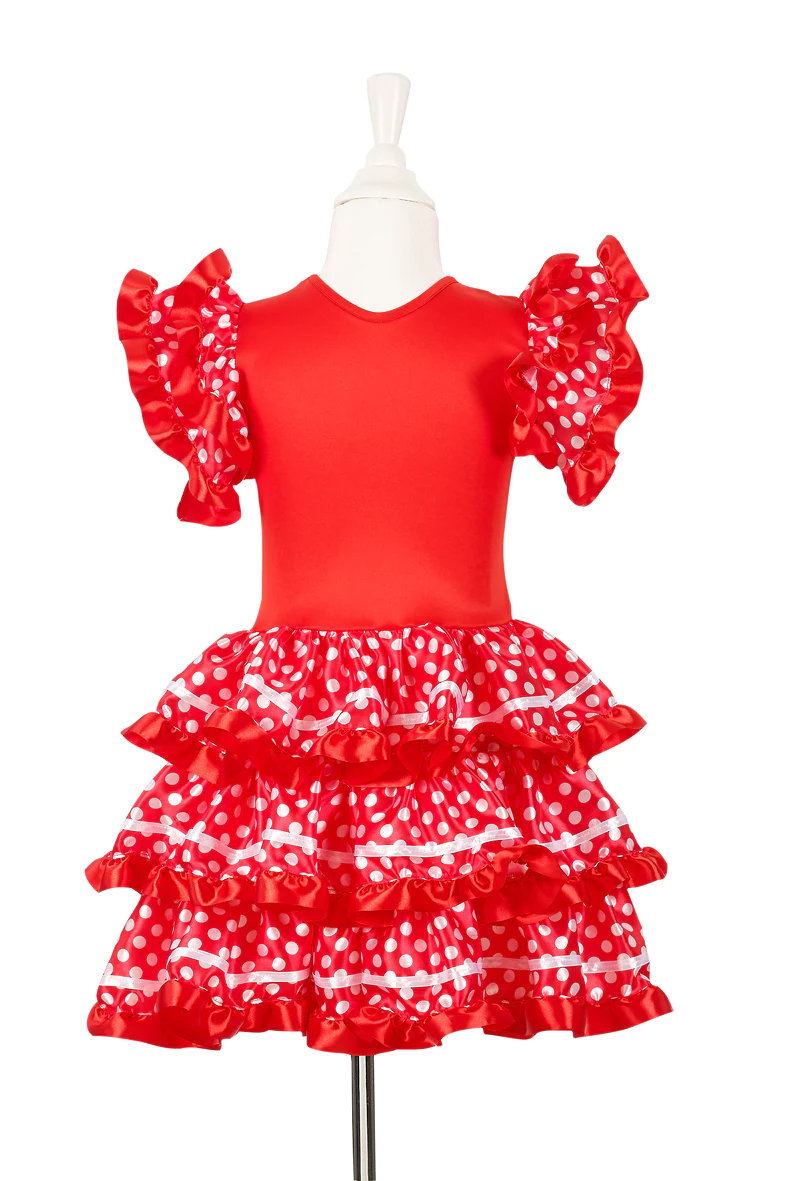 déguisement robe flamenco 8-10 ans souza
