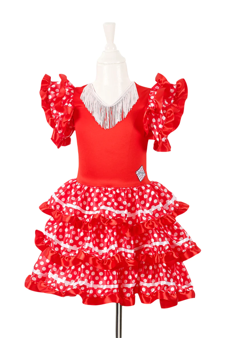 déguisement robe flamenco 8-10 ans souza